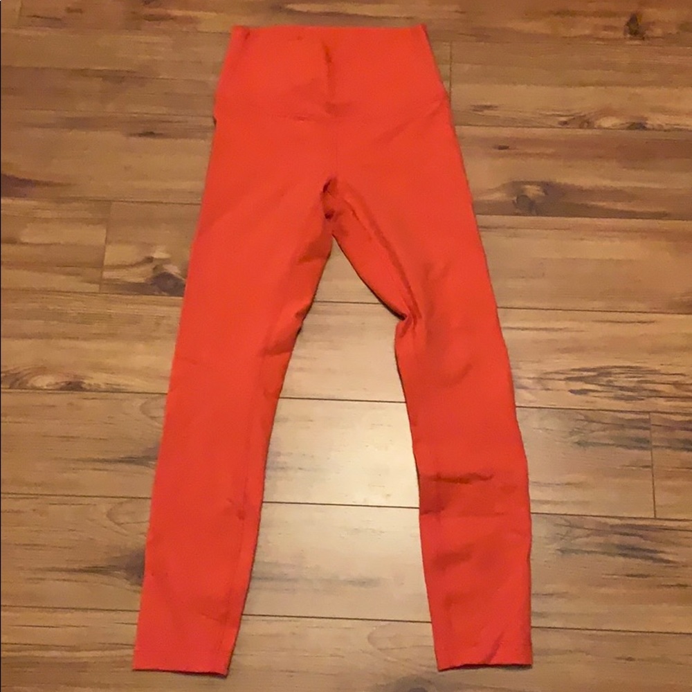 Lululemon Orange wonder under size 2